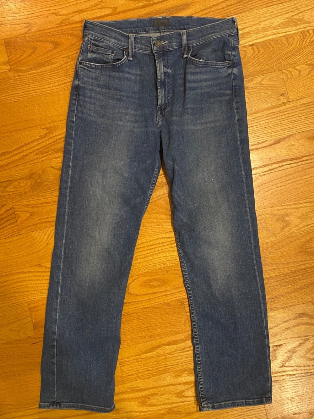 MOTHER jeans womens 31 the mid rise rider ankle in wish upon a star